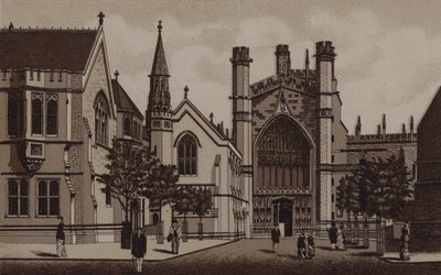 Chester Kathedraal, Westkant door English School